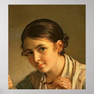Póster El Lacemaker, 1823