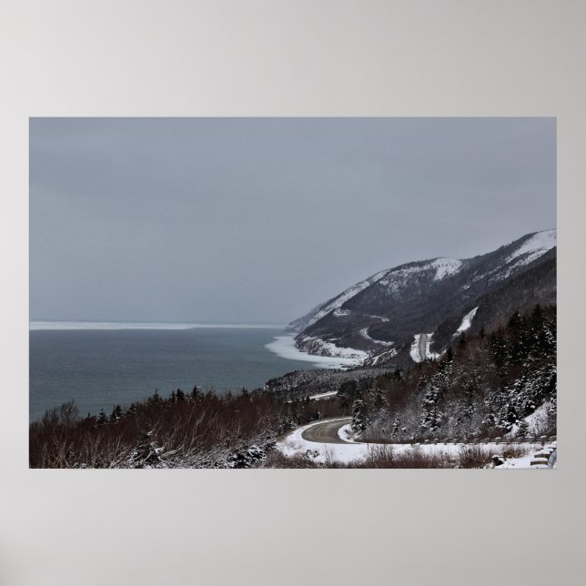 Póster El lado Nevado del rastro (Frente)