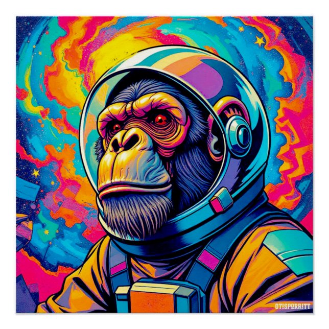 PÓSTER EL LADO OSCURO DE LA GALAXIA-10 (Anverso)