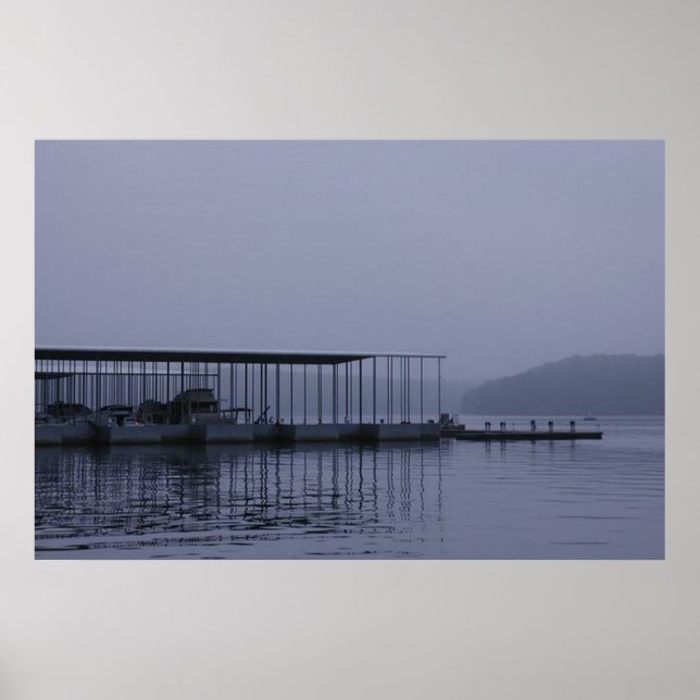 Póster El lago antes del amanecer (Frente)