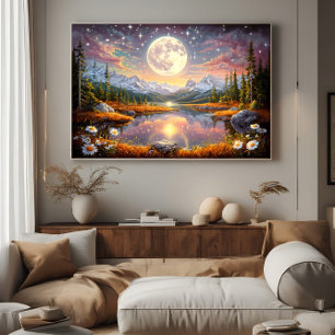 Póster El Lago de los Sueños Encantados