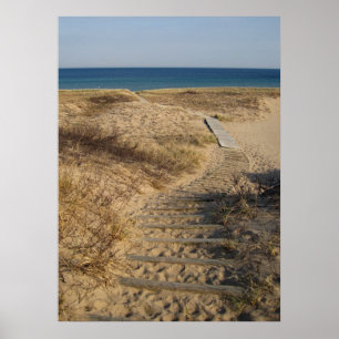 Póster El lago Michigan