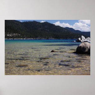 Póster El lago Tahoe