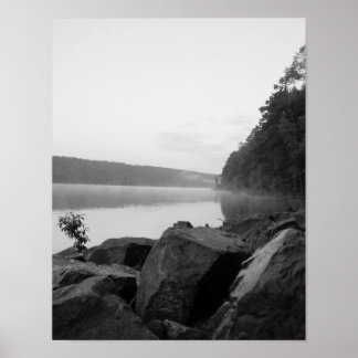 Póster El lago y la niebla