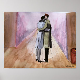 Póster "El largo adiós"