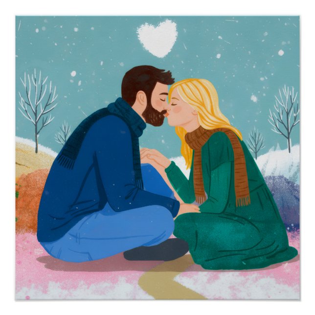 Póster El largo viaje del respeto, el invierno (Anverso)