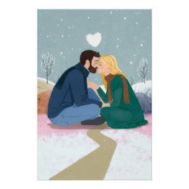 Póster El largo viaje del respeto, el invierno