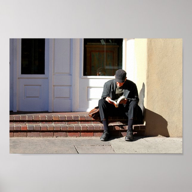 Póster El lector en Santa Fe (Frente)