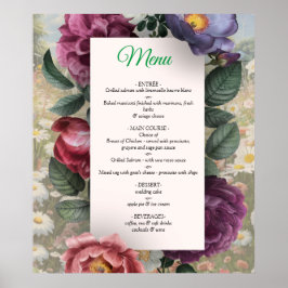 Póster El lenguaje de las flores