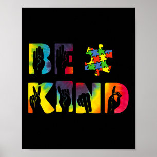 Póster El lenguaje de Rótulo de buena mano rompe la conci