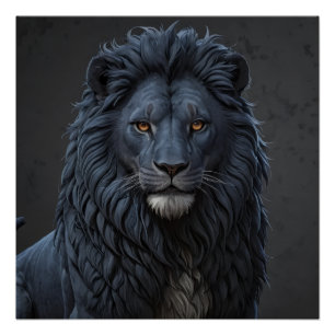 Póster El León Azul