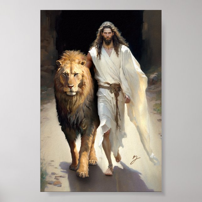 Póster El León de Judá (Frente)