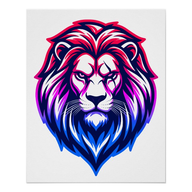 Póster El León Poderoso - Edición Bi-Soberana (Anverso)