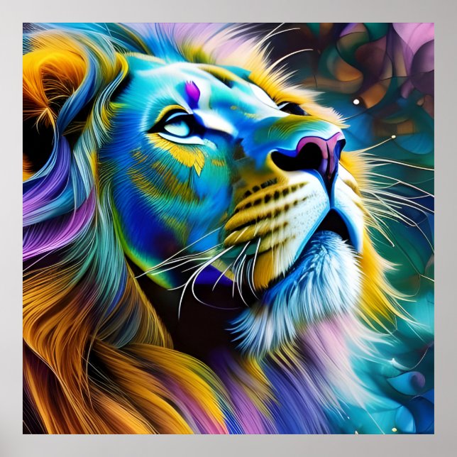 Póster El León, Rey De Todos Los Gatos (Frente)