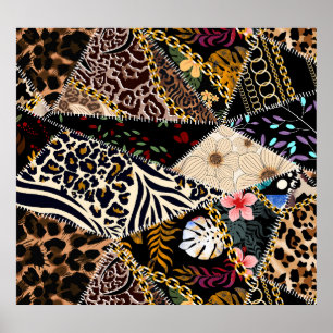 Póster El Leopardo de los mosaicos: Diseño de los ambient