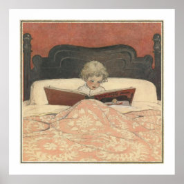 Póster El libro de la cama de Jessie Willcox Smith