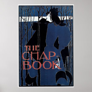 Póster El Libro de Papel ~ Dama Azul