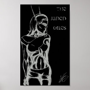 Póster El lienzo de caracteres Jaded one 1