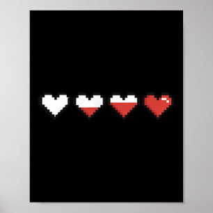 Póster El lindo bolsillo del día de San Valentín del cora