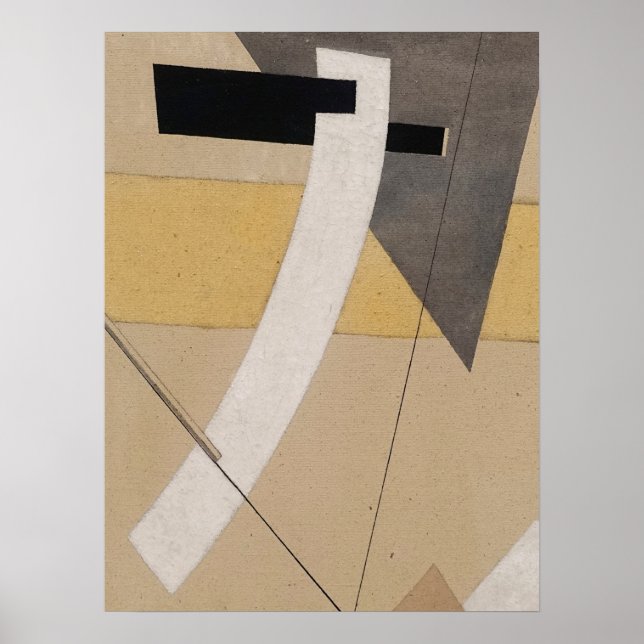 Póster El Lissitzky Proun 12E (Frente)