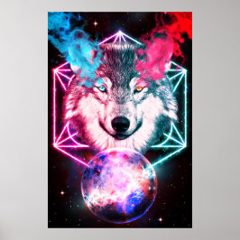Póster El lobo espacial místico