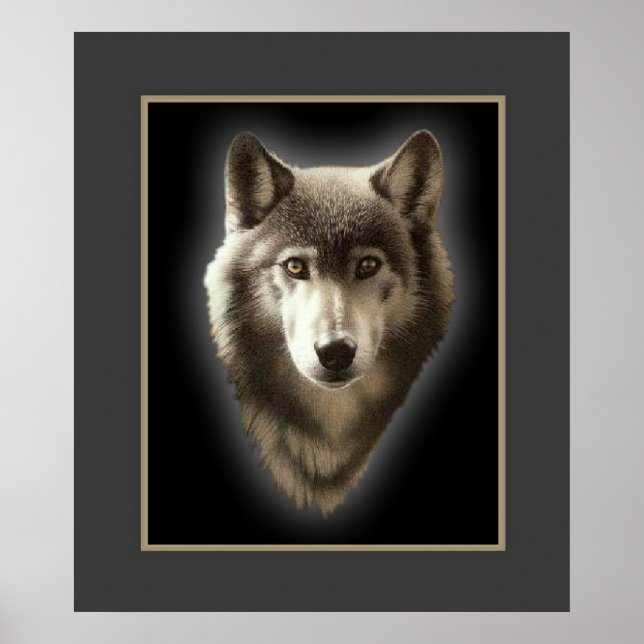 Póster El lobo solitario (Frente)