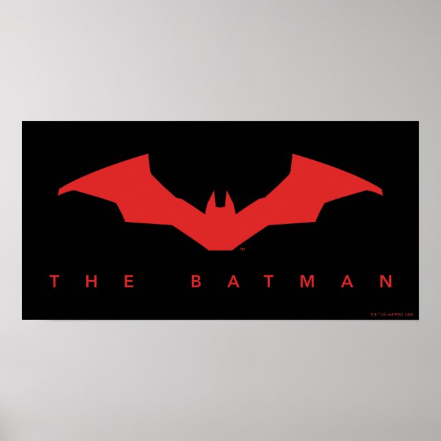 Póster El logo de Batman Bat (Frente)
