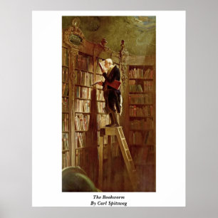 Póster El Lombriz De Carl Spitzweg