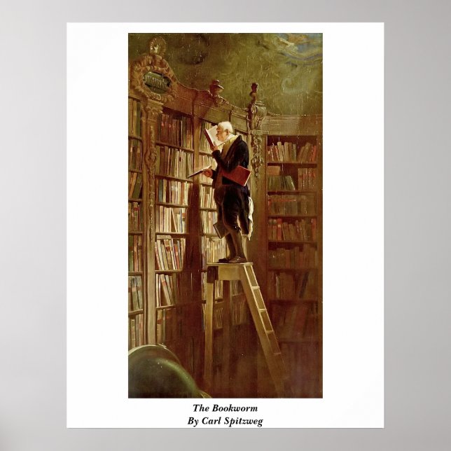 Póster El Lombriz De Carl Spitzweg (Frente)