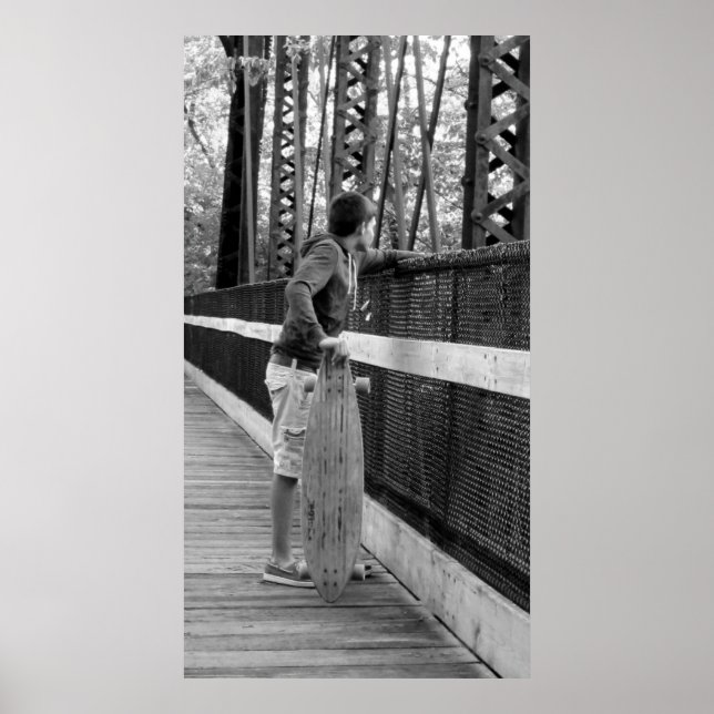 Póster El longboarder (Frente)