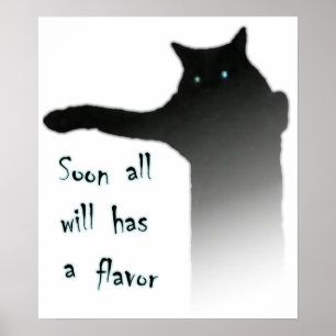 Póster El Longcat Tacgnol All tiene un sabor