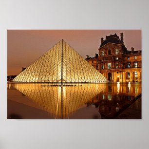Póster El Louvre, el Poster de París