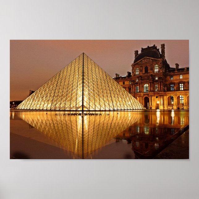 Póster El Louvre, el Poster de París (Frente)