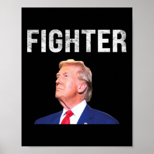 Póster El luchador Donald Trump 2024