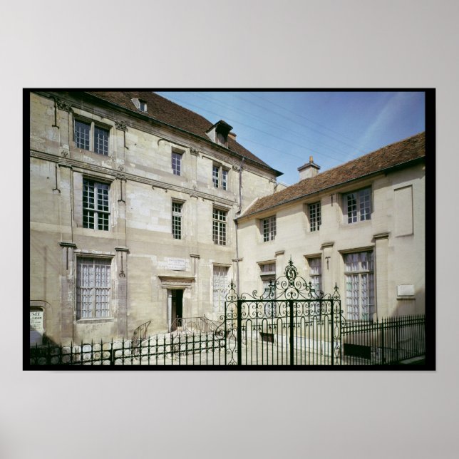 Póster El lugar de nacimiento de Jean de la Fontaine (Frente)