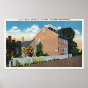 Póster El lugar de nacimiento de María Mitchell
