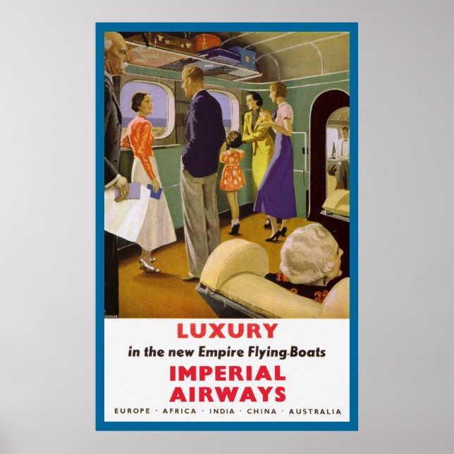 Póster El lujo en los barcos voladores del nuevo imperio (Frente)