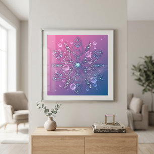Póster El Lujoso Mandala Royal, Lujoso y Lujoso