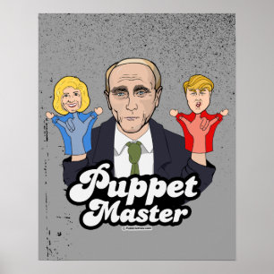 Póster El maestro de marionetas Putin