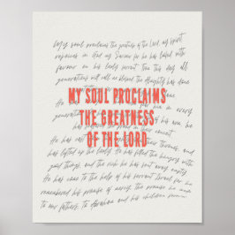 Póster El magnífico Poster de la oración