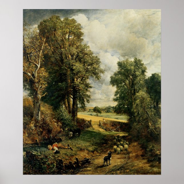 Póster El maizal, 1826 (Frente)