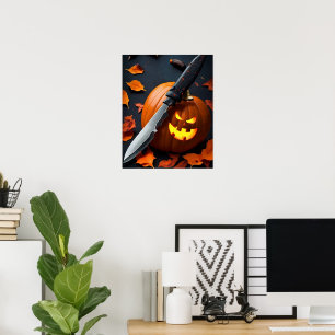 Póster El malvado Poster de calabaza