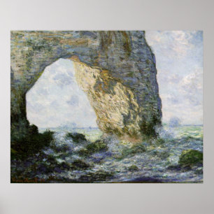 Póster El Manneporte de Claude Monet