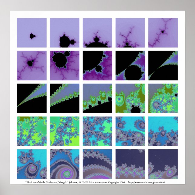 Póster El mantel de la encía de Dios, II (Frente)