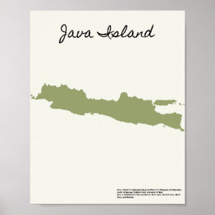 Póster El mapa de Java