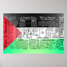 Póster El mapa del genocidio