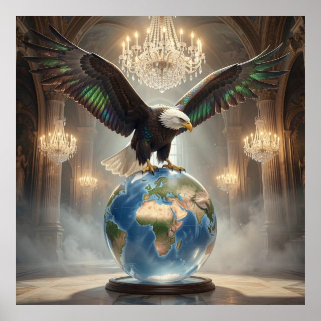 Póster El Mapa del Gran Águila (Frente)