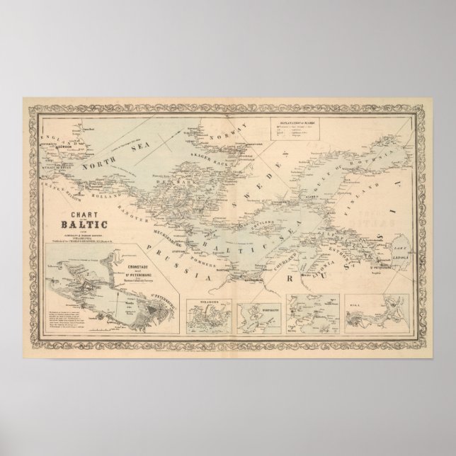 Póster El Mar Báltico (Frente)