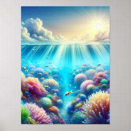 Póster El mar es mi lugar feliz