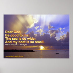 Póster El mar es tan ancho-poster